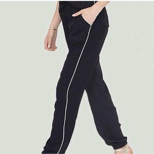 Amanda Uprichard Like NEW Black Joggers with White Piping
Large Revolve